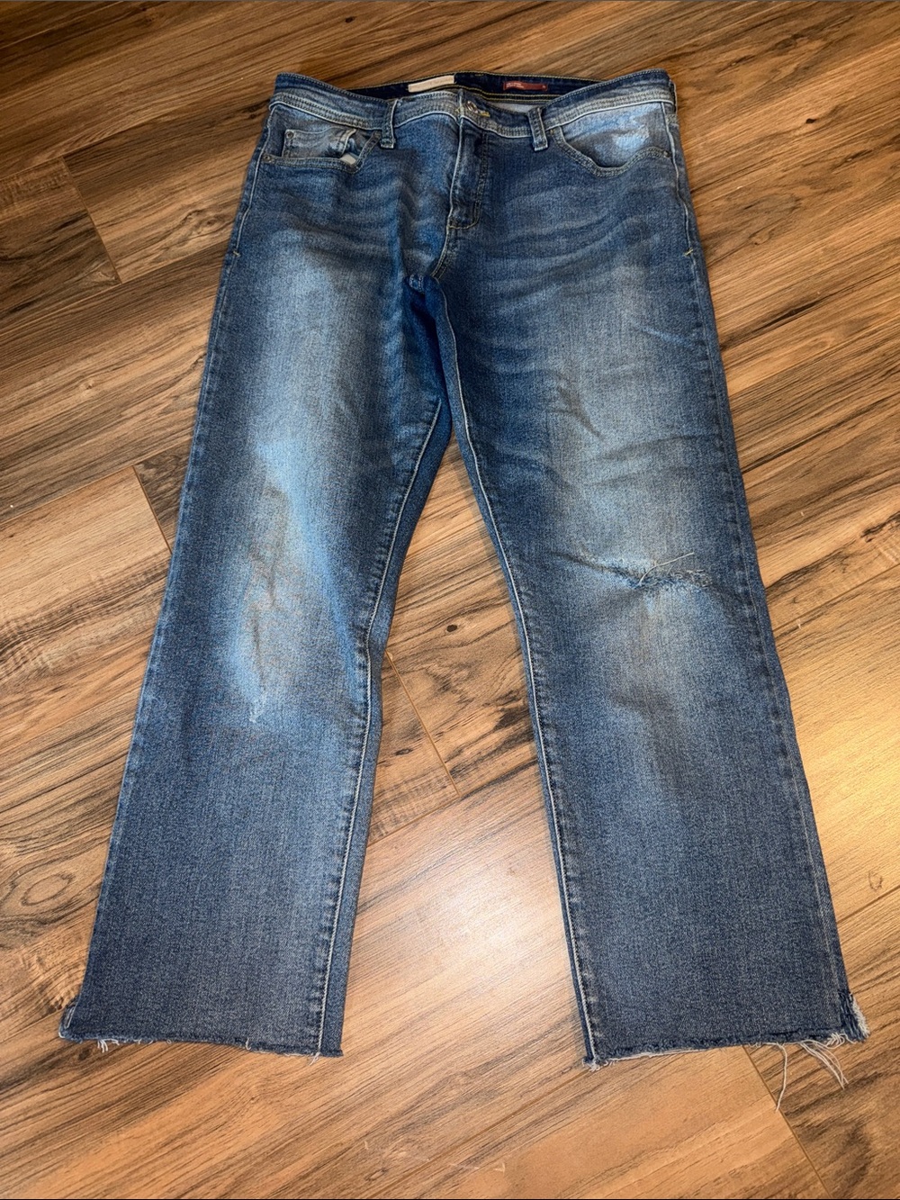 Pilcro Jeans 29 Womens Anthropologie straight leg cropped